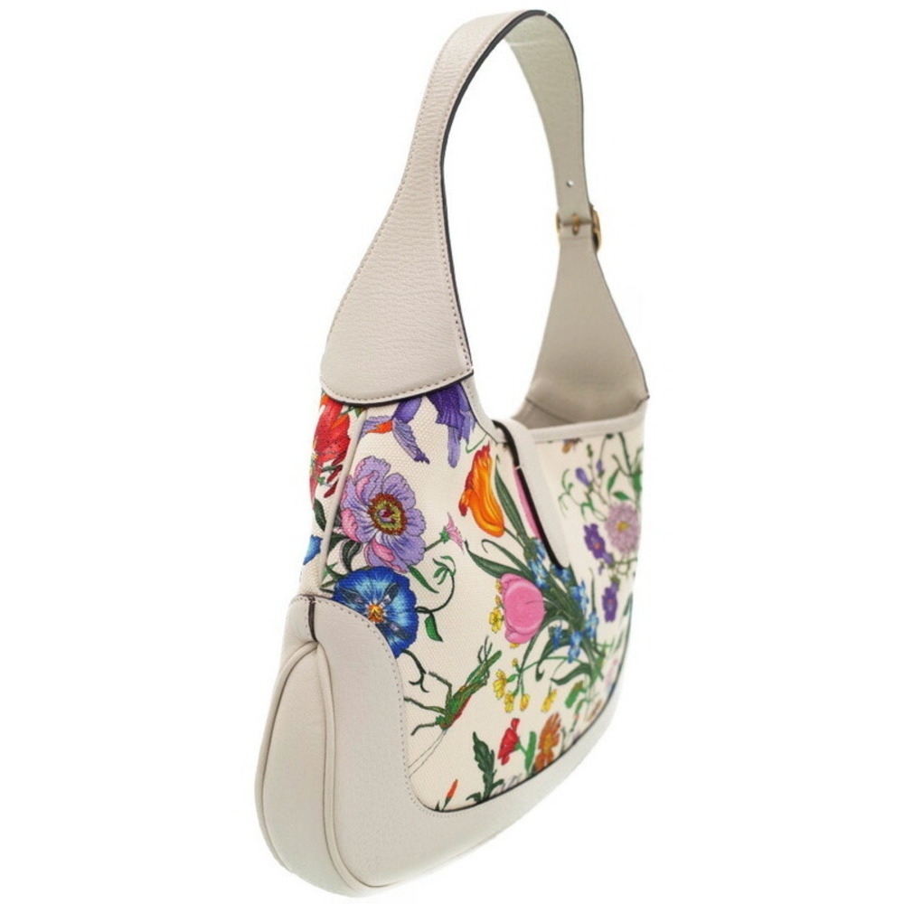 Gucci Hobo Bag Shoulder Semi Jackie Floral Flower